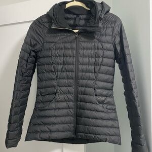 Women's Black Quilted Jacket